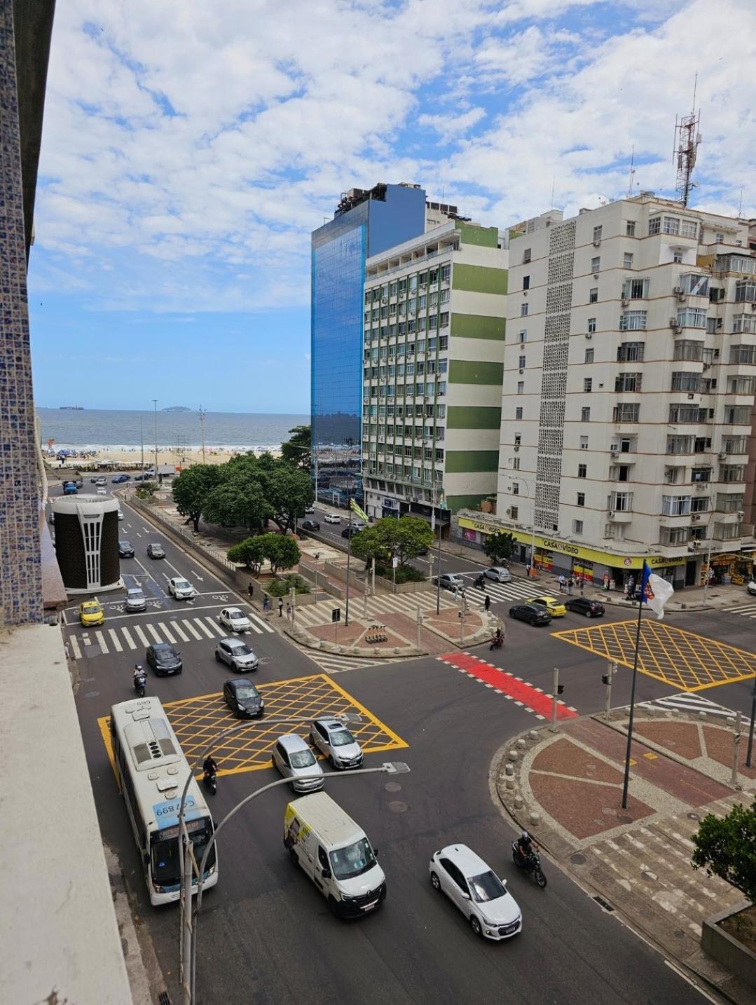 Apartamento Copacabana Beach - Apartamento Confortavel Posto 2 Vista Mar Rio de Janeiro Dış mekan fotoğraf